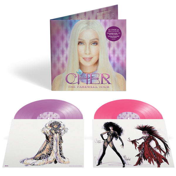 Cher ‎– The Originals Cher - The Farewell Tour (Hot Pink & Purple 2LP) - Cher Official Store