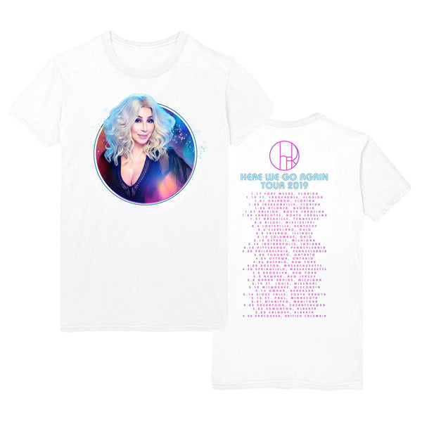 cher 2019 tour t shirts