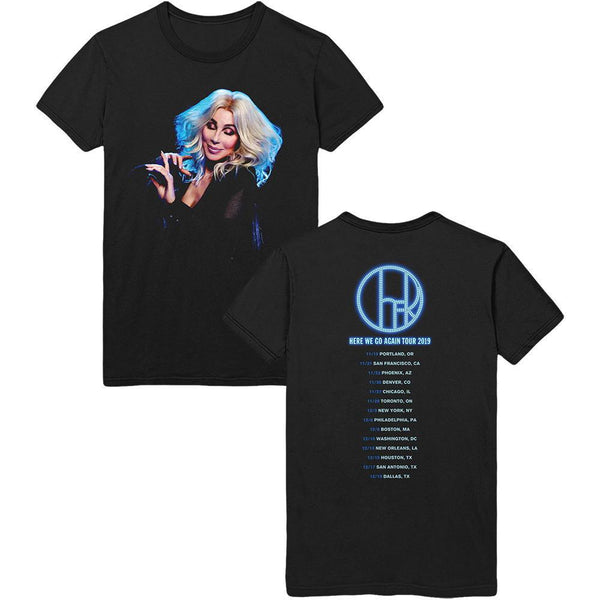 cher 2019 tour t shirts