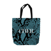 Cher logo sublimated tote bag