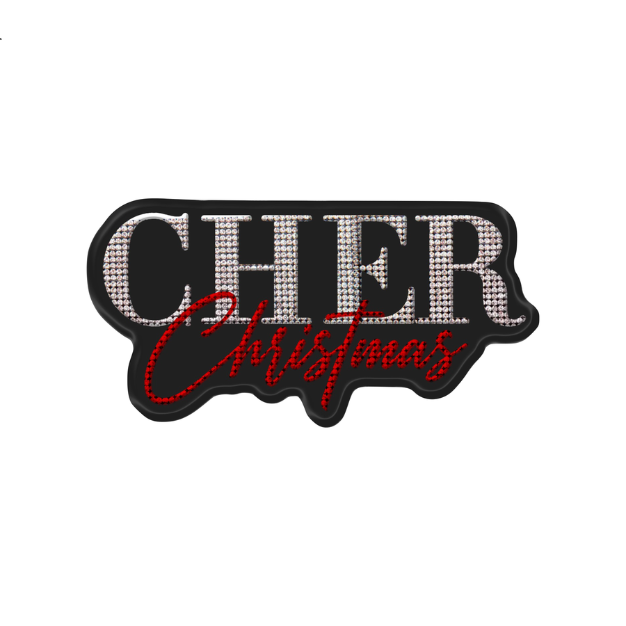 Cher CHRISTMAS Rhinestone Magnet