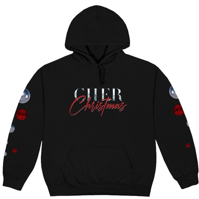 Cher - Christmas Black Hoodie