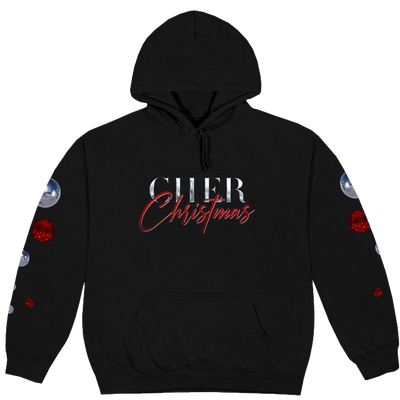 Cher - Christmas Black Hoodie