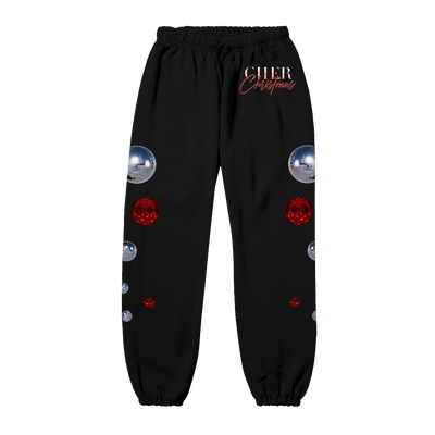 Cher - Christmas Black Sweatpants