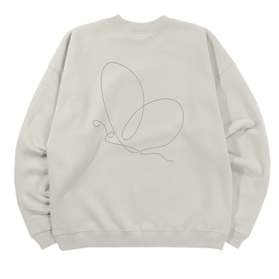 Embossed Logo Crewneck Sweatshirt