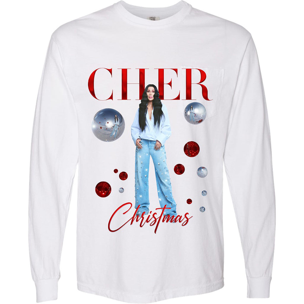 Cher - Cher - Christmas Long Sleeve Tee S