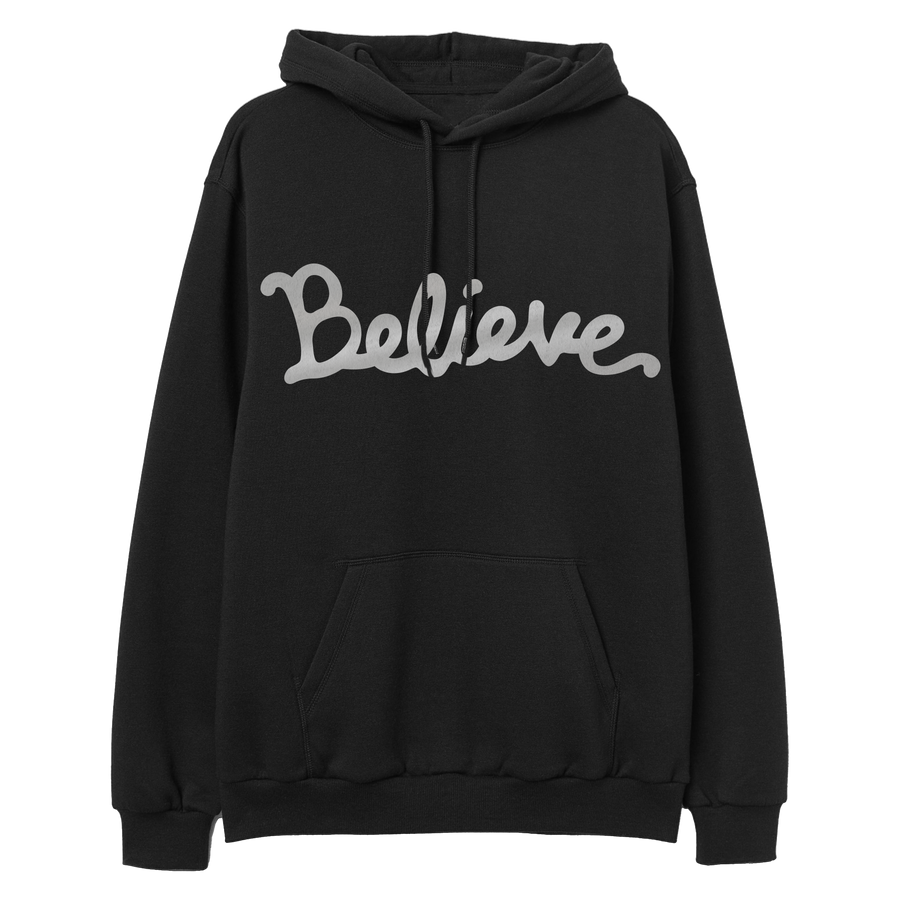 Believe Oversized Pullover Hoodie