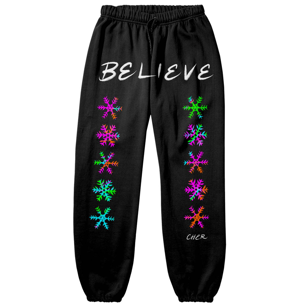Believe Snowflake Sweatpants