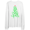 Song Title Holiday Christmas Long Sleeve tee