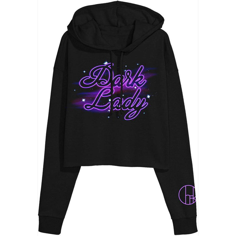 Dark Lady Crop Hoodie