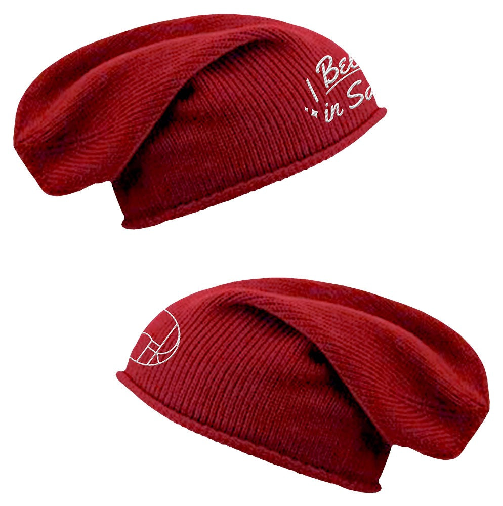 I believe in Santa Oversized Beanie