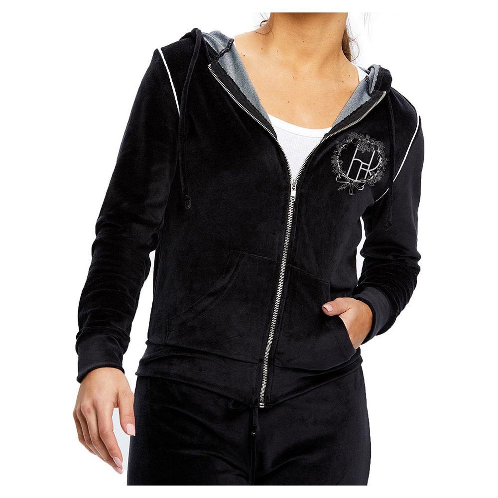 Cher Wreath Logo Velour Sweatshirt