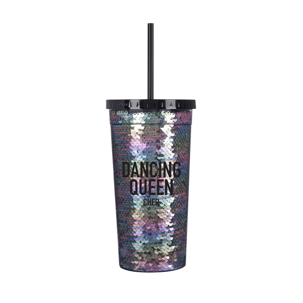 Dancing Queen Sequin Tumbler