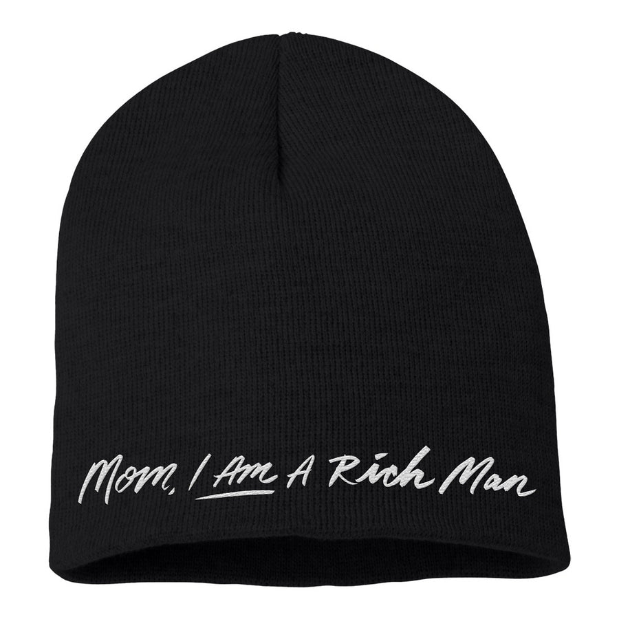 Mom I AM A Rich Man Beanie
