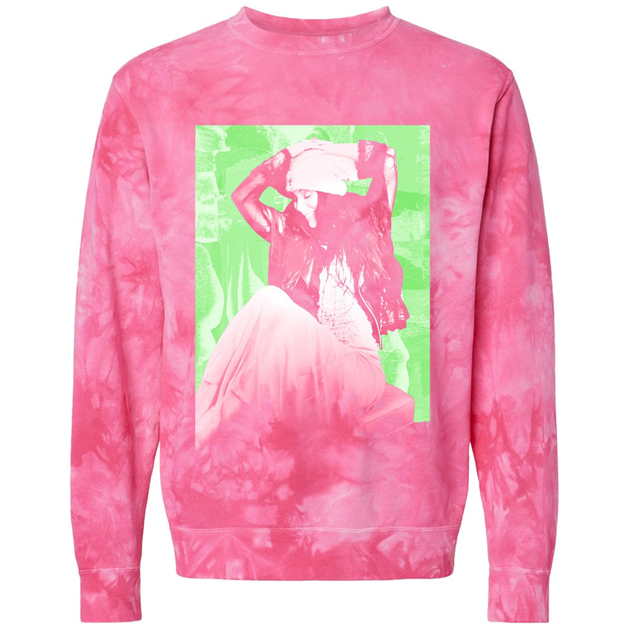 Pink Tie Dye Sweatshirt